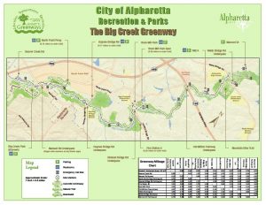 <b>Greenway Trail Map</b>