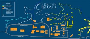 <b>Dalton State College Trail Map</b>