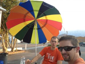 <b>Taco Truck</b><br> After a day in the heat, decided to fuel our appetites at a taco truck in Lone Pine, California before retiring to the Diaz Lake Campground