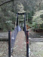 <b>lake trail</b><br> suspension bridge