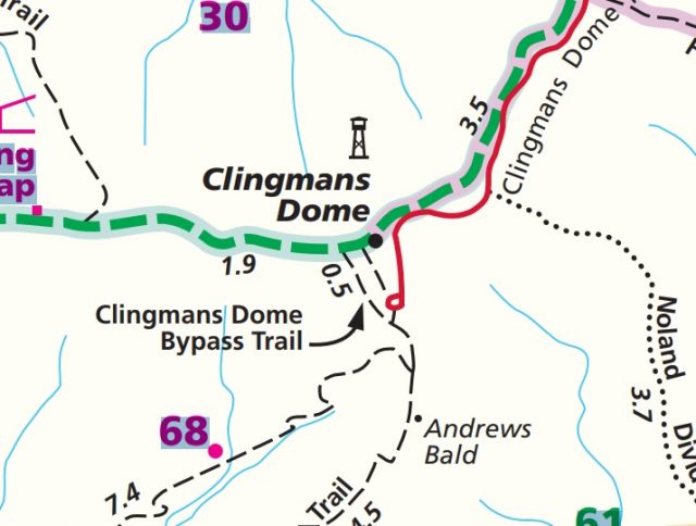 Clingman S Dome Member Hike YourHikes   Clingmans Dome Loop Hike 640x484 